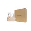 Coach Ella 36 Gold Logo Leather Shoulder Bag Large Oatmeal Women Shoulder Bag CCE48-IMOAT