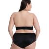 Large Size Strapless Bra Cross Non-slip Wrap Chest Seamless Gathered Women's Tube Top Large Chest Small Bra