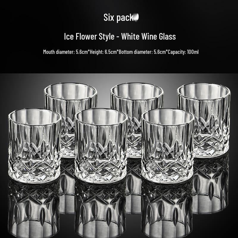 Light Luxury Crystal Baijiu & Beer Shot Glass Set
