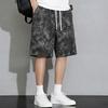 Men's Plus Size Print Casual Shorts – Elastic Waist Drawstring Loose Fit Summer Shorts (5XL-11XL)