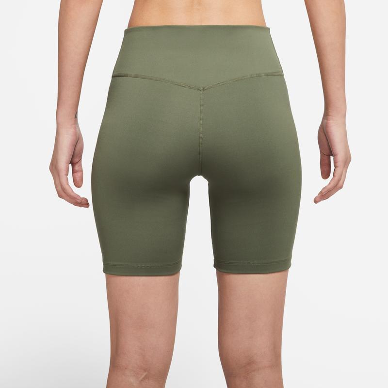 Nike Solid Logo Quick-Dry Sports Fitness Casual Shorts Women Shorts Olive-Green DD0244-223