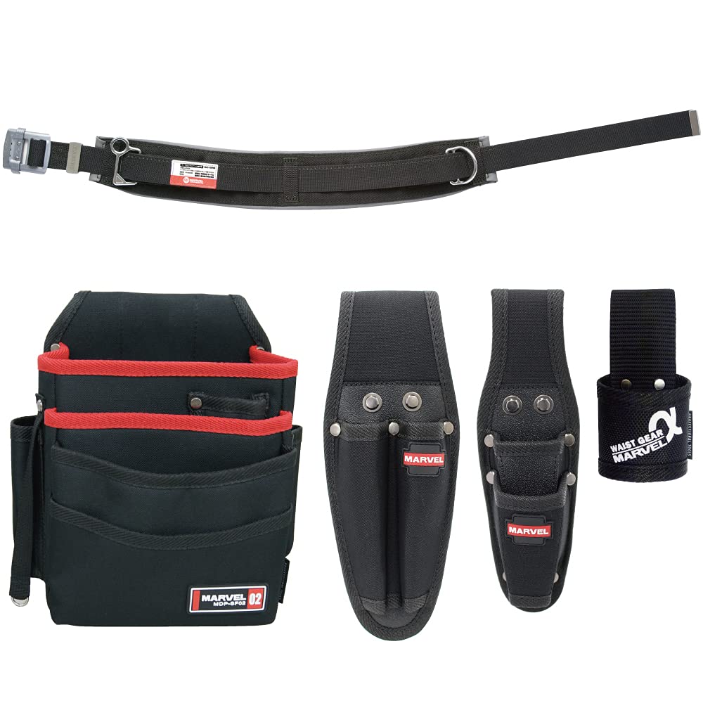 

MARVEL Pillar Safety Belt Torso Belt Soft Fit Shutto Series Set MAT-100WBSETD чёрный