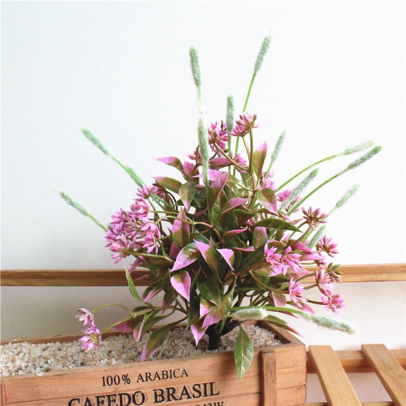1Pc Artificial Simulation Green Plant Plastic Fake DIY Garden Landscape Home Decoration Accessories