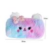 Plush Pencil Case Girl Heart Pen Box Cartoon Pen Storage Bag  School Office Supplies