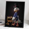 5D DIY Diamond Art Painting Kits for Adults, Grandpa Donald Duck Full Round Crystal Diamond Kits for Beginner for Home Wall Decorate