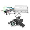 36V 48V 500W Electric Scooter Brushless Controller with LCD Display Panel Thumb Throttle