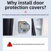 BODCA1 Anti-collision Car Door Lock Protection Cover For Chevrolet Onix Cruze Silverado Impala Equinox Malibu Tahoe Cobalt Camaro Trax