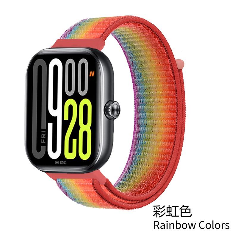 Braided Nylon Strap for Xiaomi Mi Band 9/8 Pro Breathable Comfortable Accessories Replaceable Wristband Redmi Watch 4/5 correa