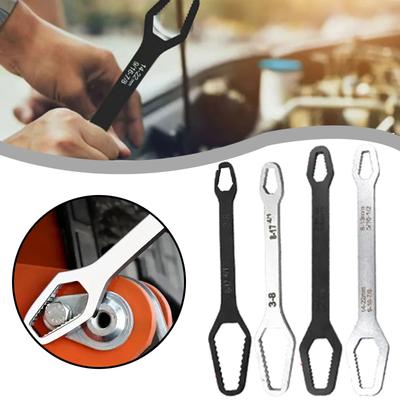 2pcs Torx Wrench Universal Self-tightening Adjustable Glasses Wrench Board Double-head Torx Spanner Hand Tools For Home