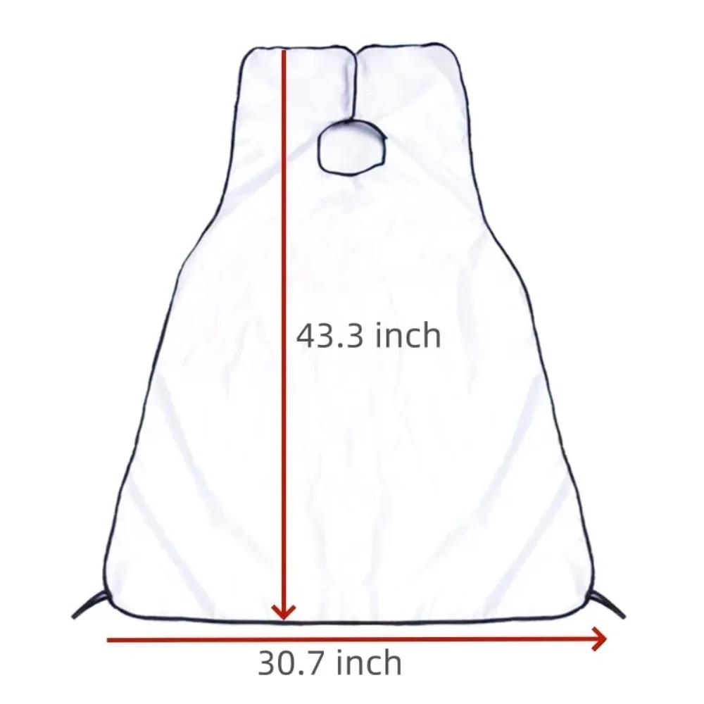 Male Shaving Apron Beard Catcher Cape Care Bib Face Shaved Hair Adult Bibs Shaver Cleaning Hairdresser for Man Clean Apron Gift