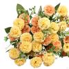Artificial Flowers No Fading Realistic Romantic Carnation Simulation Flower Hydrangea Bouquet for