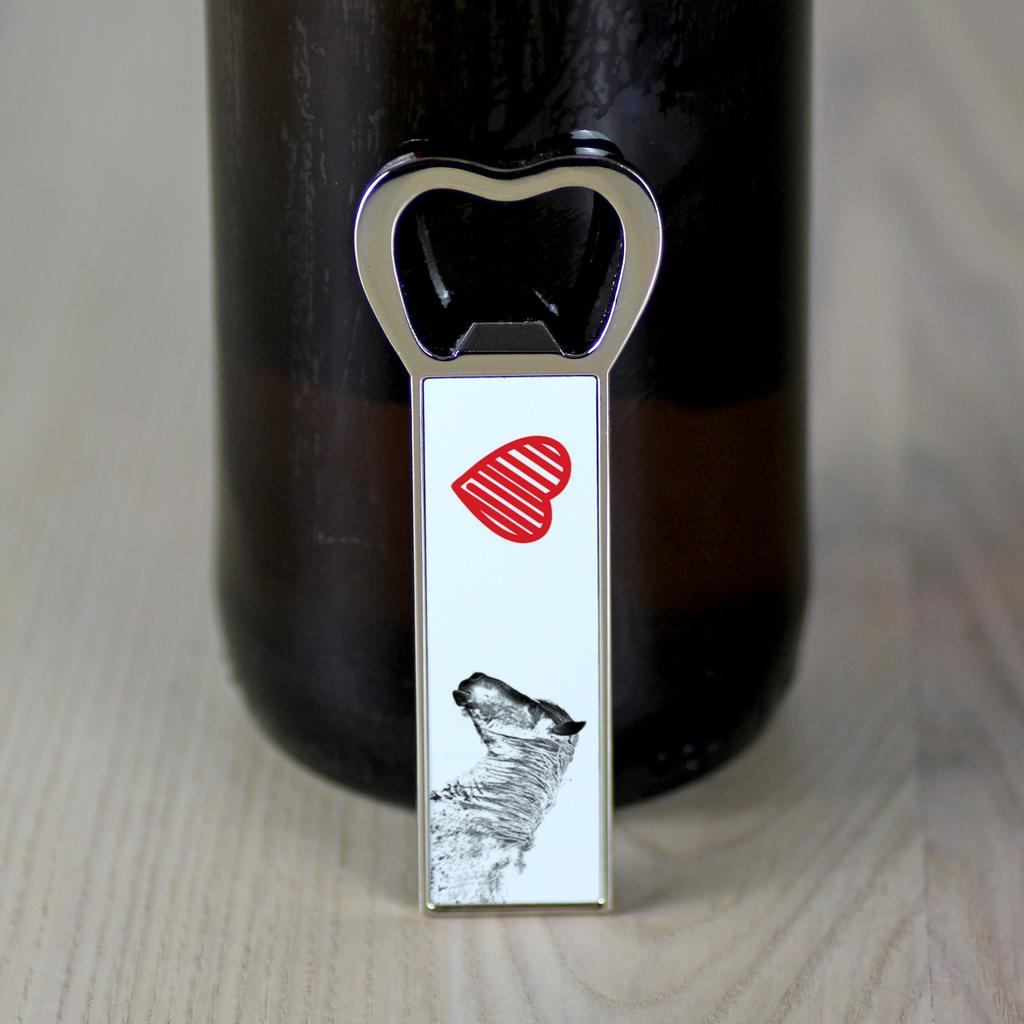 Belgian Horse – Bottle opener with a horse, personalized fridge magnet bottle opener | Art-Dog