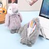 Cute Cartoon Plush Penguin Pencil Case Creative Stuffed Animal Pen Pouch Student Stationery Storage Bag School Supplies