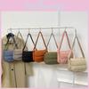 2024 New Embroidery Thread Simple Street Fashion Small Square Bag For Girls