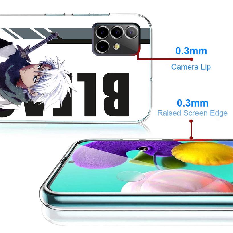 Anime Bleach Ichigo Kenpachi Phone Case For Samsung Galaxy A17 A37 A57 A16 A26 A36 A56 A15 A25 A35 A55 A14 A24 A34 A54 A13 A23 A