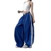 2025 Dam Casual Vida Cargo-byxor med Patchwork-randdetalj