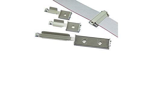 

Panduit FCM1-A-C14 Latching Flat Cable Mount, 1-Inch Cable Width, Gray (100-Pack)
