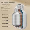 Large Capacity Electric Kettle with Insulated Glass Inner Liner - 48-Hour Thermal Flask for Dorms and Homes