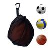 XINSHEYE Ball Net Volleyball Mesh Bag with Clip Net Multifunctional