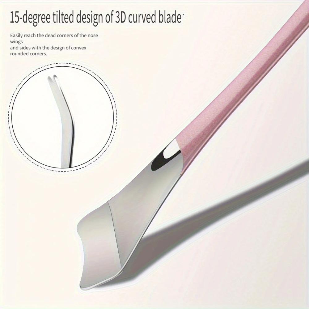 Blackhead Removal Tool Facial Scraper Skin Scrubber Face Spatula for Deep Pore Cleansing Blackhead Remover Beauty Skin Care Tool