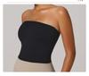 Cross-Border Strapless Quick-Dry Sports Bra with Chest Pads – Breathable Outdoor Yoga Wear
