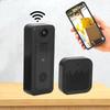 Inteligentny Bezprzewodowy Zdalny Dzwonek Wideo Wysokiej Rozdzielczości Dwukierunkowy System Domofonowy Inteligentny Dom WiFi Dzwonek Zabezpieczający
