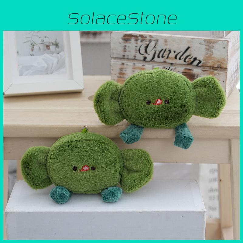 Cute Original Design Seaweed Knot Plush Keychain Doll Perfect For Keyring Decoration