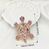 Trendy Personalisierte Schildkrötenförmige Brosche Kreative Schöne Tierbrosche Party Casual Brosche Kleidungszubehör Geschenke
