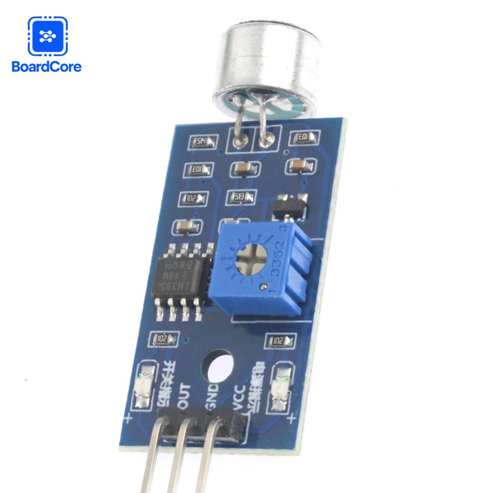 Schallerkennungsmodul, sprachgesteuerter Schalter, Mikrofonmodul für Arduino-Schalter, Smart Home