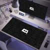 Cute Black And White Cat Mouse Pad Large Gaming Office Mousepad XXL Rubber Anti-slip Laptop Keyboard TableMat Game Long Desk Mat