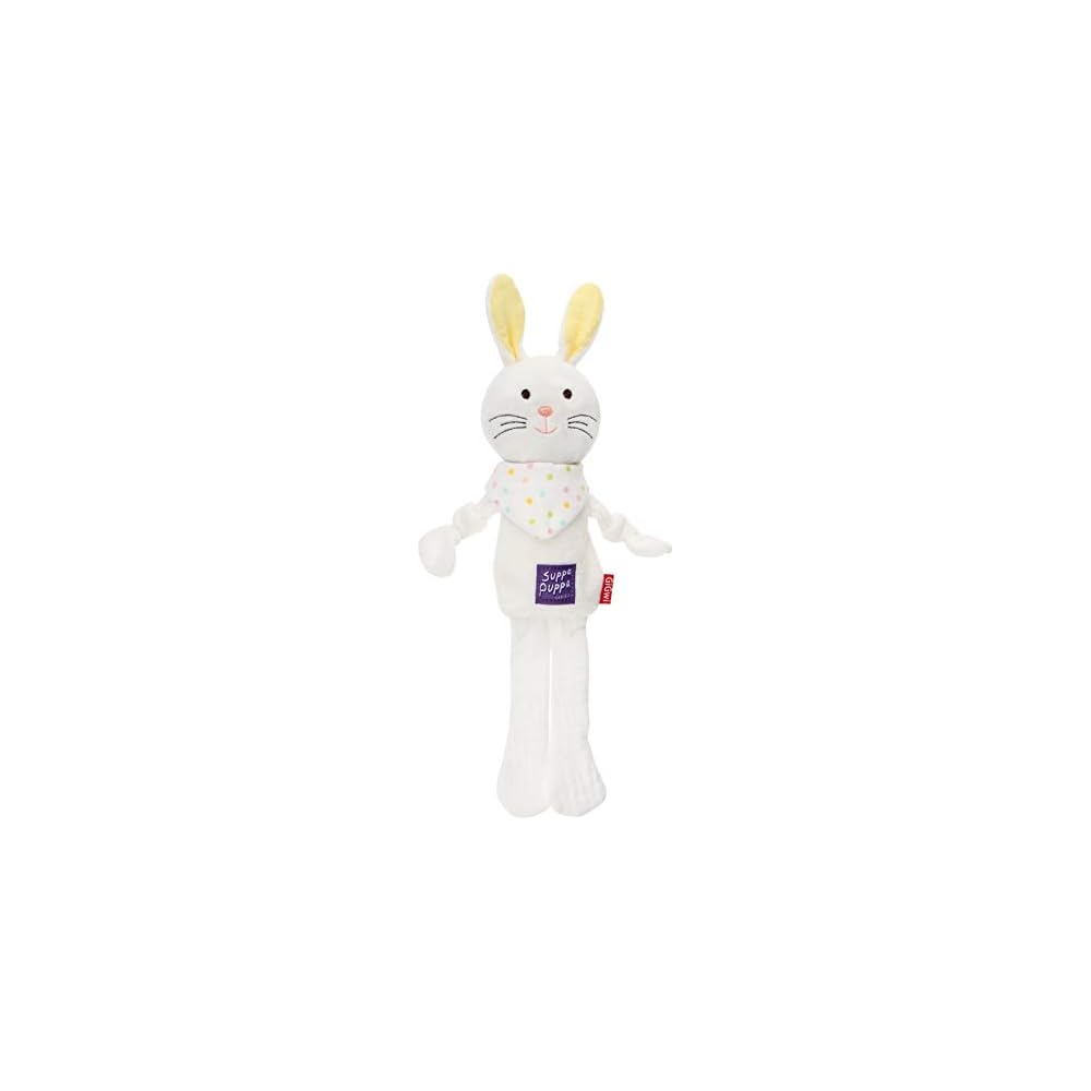 GiGwi Supapuppa Nobby Rabbit Plush Toy Soft and Cuddly for Kids