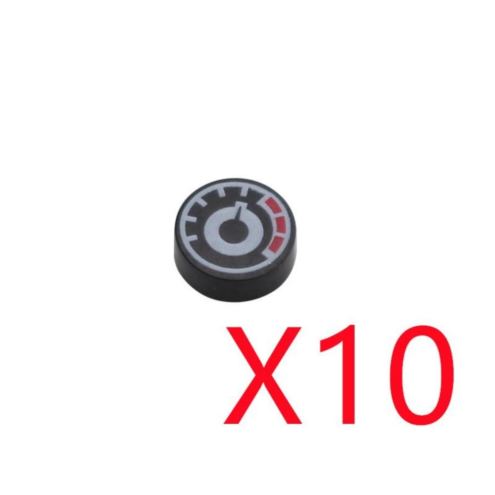 City Building Blocks Accessories Dashboard Audio Computer Control Center Radar Keyboard Mobile Phone Model Mini Brick Toy R054