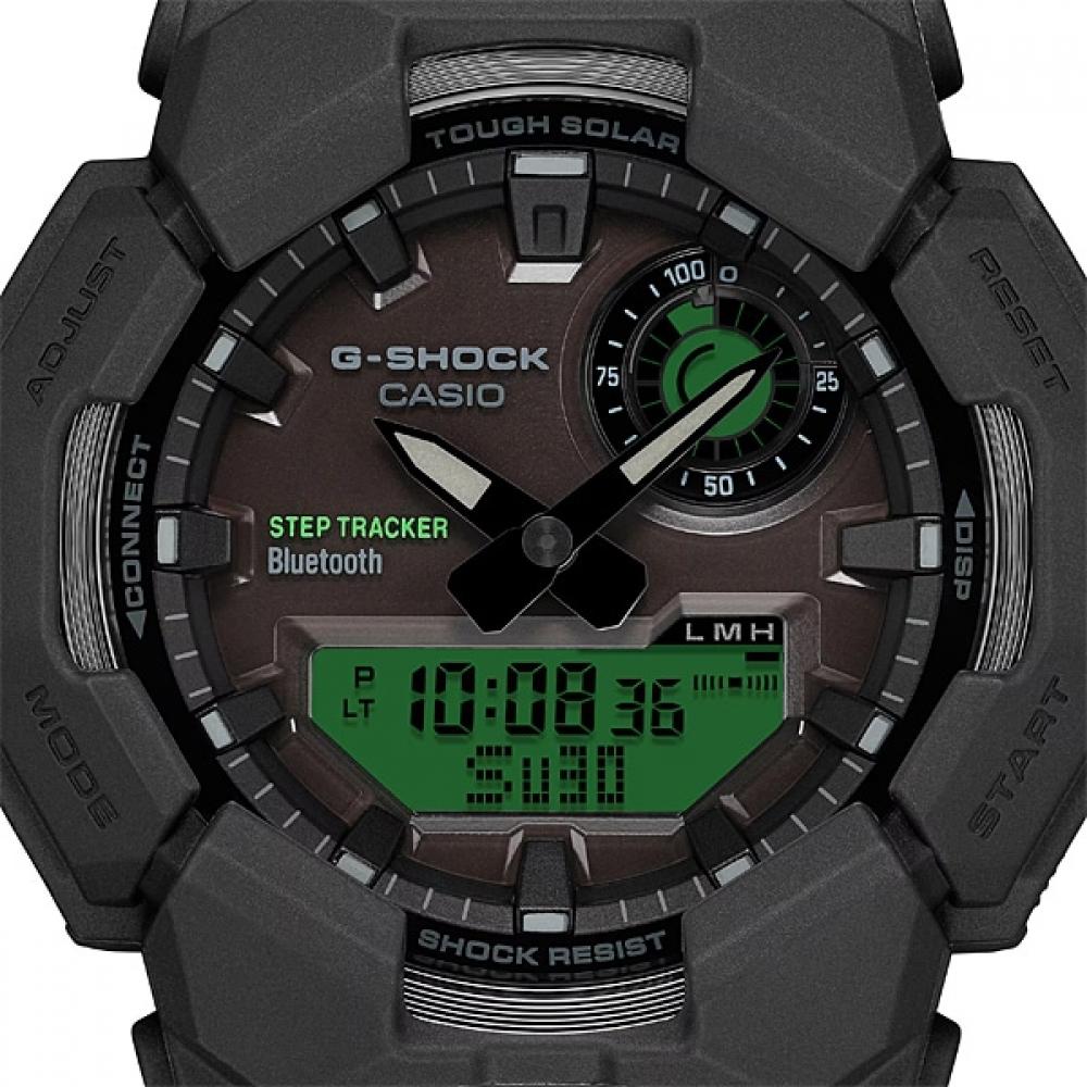 Casio G Shock G Shock Black And Electro Green Ga b010beG 1ajf