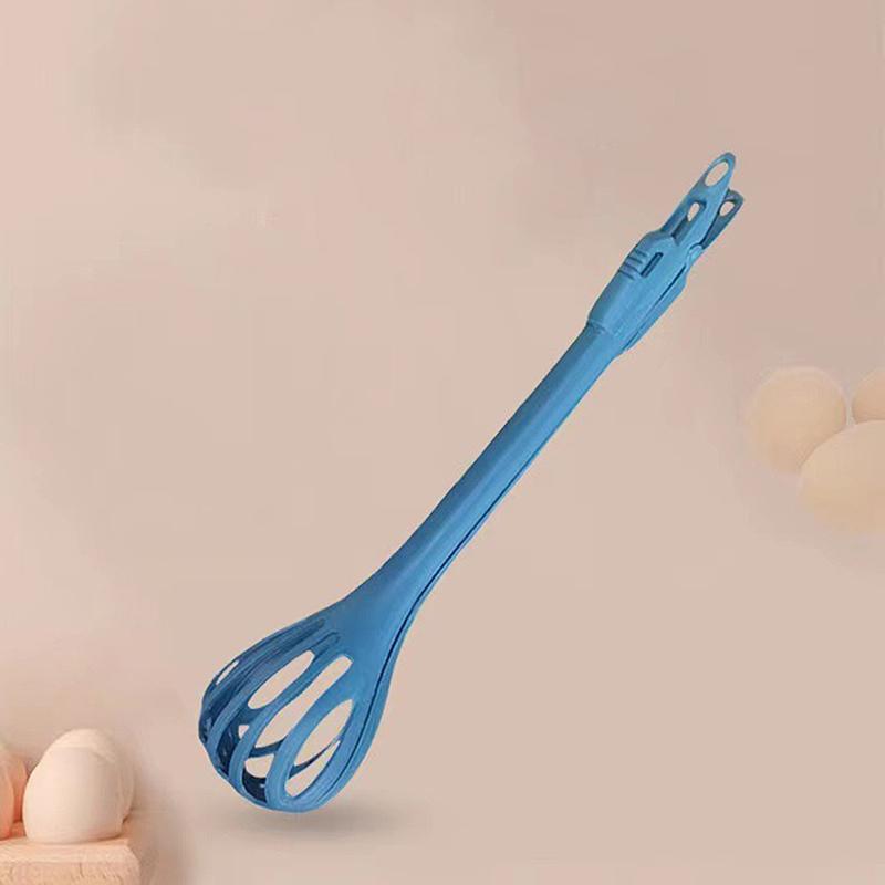 

Многофункциональная взбивалка для яиц, венчик для молока, щипцы для пасты, зажимы для еды, миксер, ручная мешалка, кухонный инструмент для выпечки крема, кухонные аксессуары синий