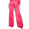 I Saw It First Womens/Ladies Satin Wide Leg Trousers