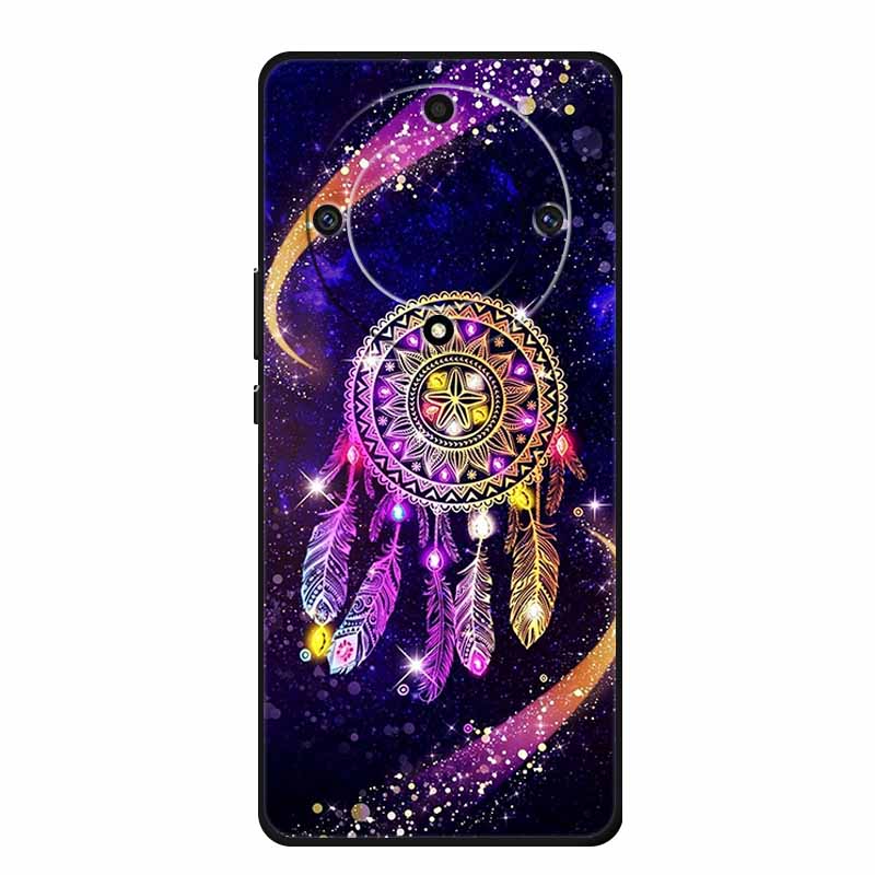 For Honor X9a 5G Cover RMO-NX1 HonorX9a Soft TPU Silicone Painted Cat Phone Case for Huawei Honor X9A Coque Bumper X 9A X9 A Bag