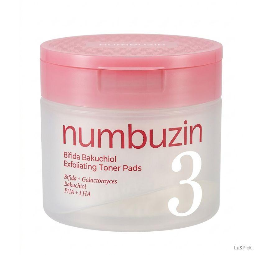 numbuzin No.3 Pore Zero Makeup Booster Pad 70 Pads (+Free gift)