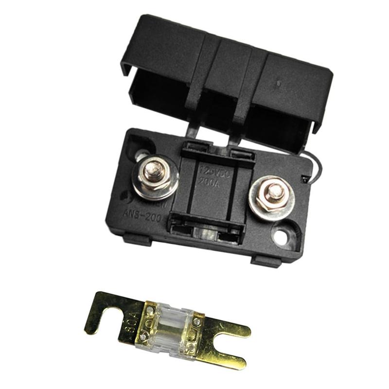 Universal Automotive Relay Fuse Holders with Terminals for Garage, Car Repair -