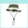 Summer Fisherman Hat With Wide Brim And Breathable Polyester For Outdoor Fishing And Hiking