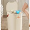 20L Sensor Trash Can with Handle ABS Automatic Induction Touchless Garbage Can for Bathroom