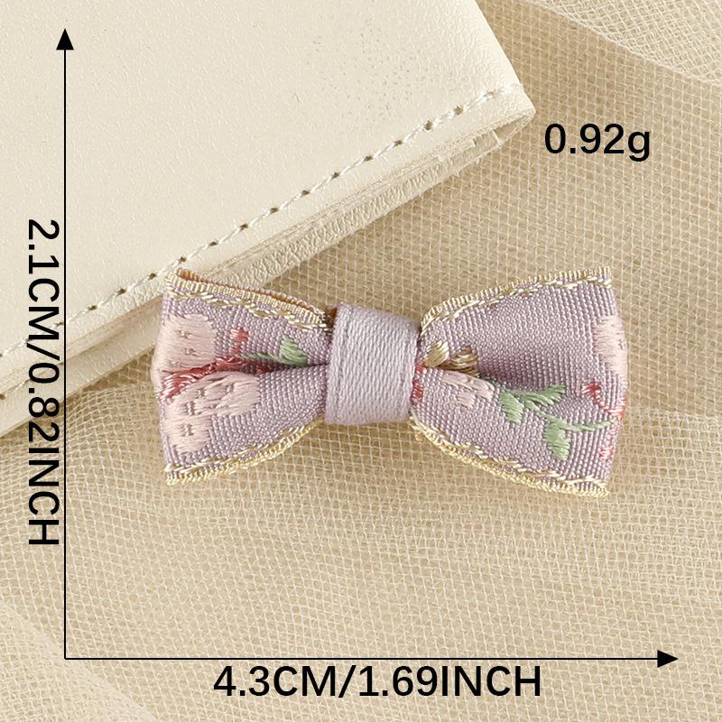 

Аксессуары для волос Аксессуары Носки Обувь и шляпы Декоративные аксессуары Заколки Аксессуары Национальный стиль Вышивка Наклейки Ручная работа DIY Банты E4L-B-2-1*12