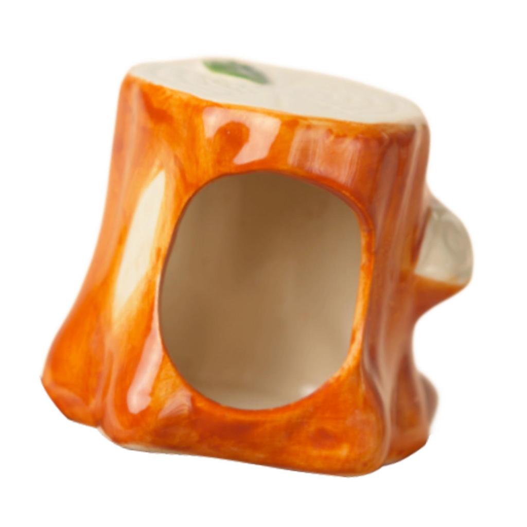 Ceramic Hamster House Decorative Small Animal Cave for Rats Small Pets Mouse