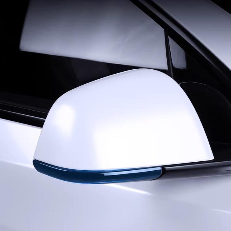 For Tesla Model Y/YL/3 Highland Car Rearview Mirror Scratch-proof Collision Strip Car Interior Modification Accessories Supplies
