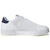 Adidas Originals Court Tourino RF Leather Casual Slip-Resistant Durable Low-Top Skate Shoes Unisex Sneakers White Blue GX4346