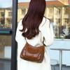 Women's Bag Shoulder Bag Retro Soft Leather Mother Bag Lightweight Crossbody Bag