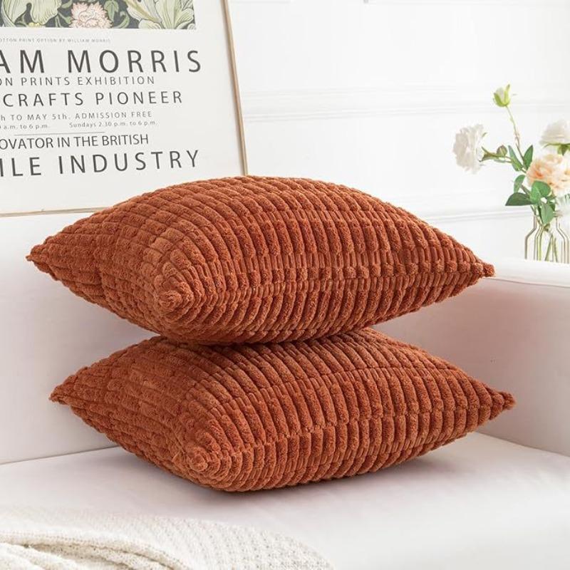 Weiche Kissenbezüge Strick Fell Einfarbige Sofakissenbezüge Lendenkissenbezug Kissenbezug Schutz für Bürosofa
