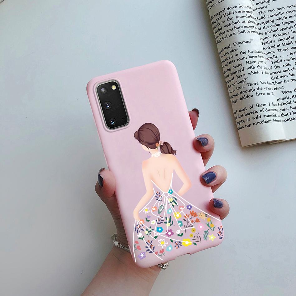 Case For Samsung Galaxy S20 FE Case S20 Ultra Soft Silicone Back Cover Phone Case For Samsung S20 FE S 20 Plus Case Cute Fundas