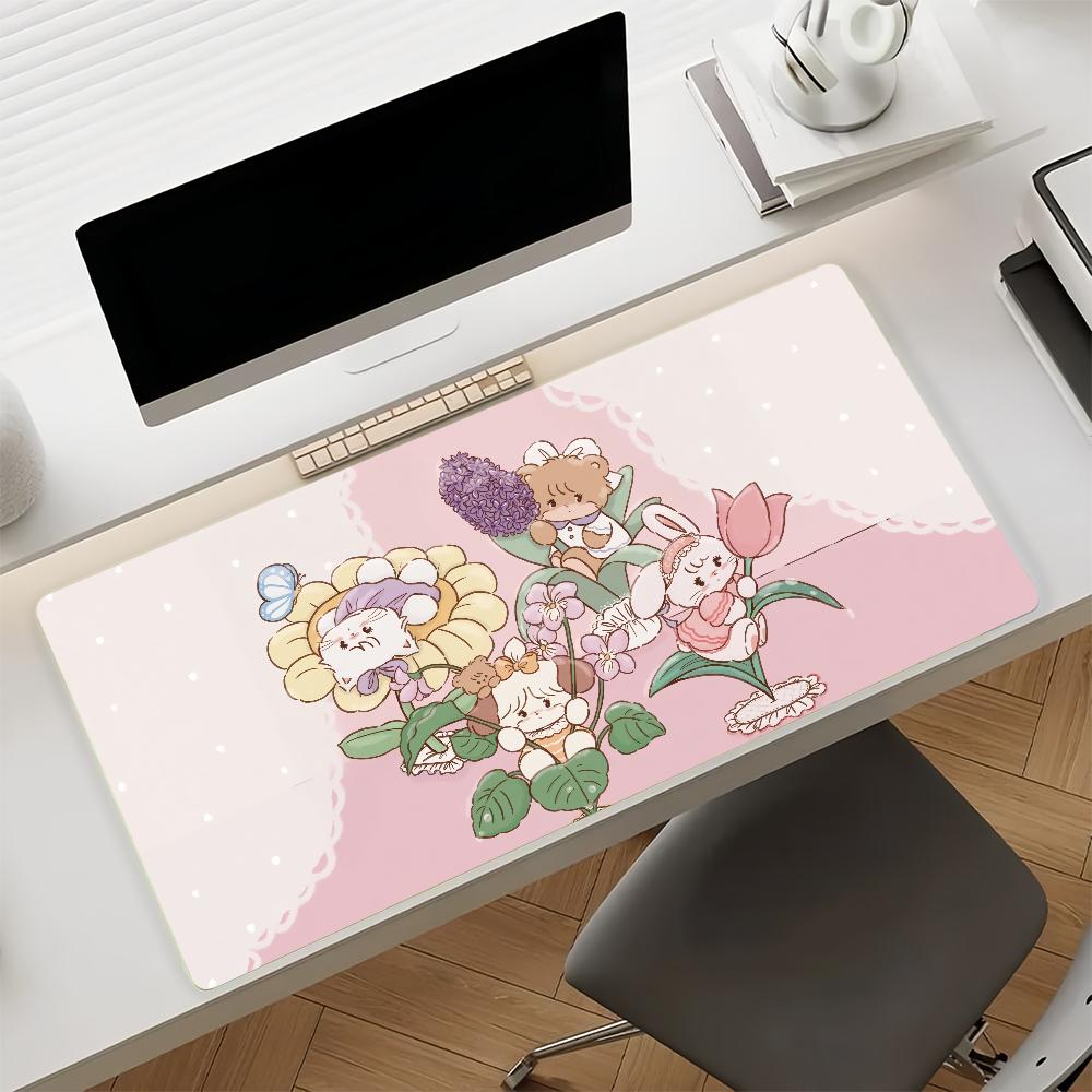 Cartoon MMikko IillustrationsS Mouse Pad Nonslip Rubber Gamer Balance Computer Mat Decoracion Deskmat Laptop Office Large
