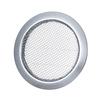 2pcs Silver Screened Sound Hole Inserts for Dobro Resonator Guitar Cigar Box Guitars