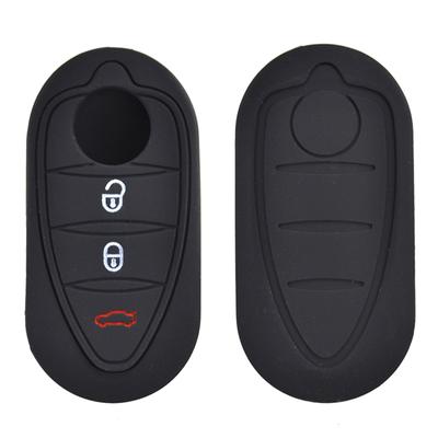 3 Tasten Silikon Flip Key Cover Case Fob Shell für Alfa Romeo Mito Giulietta 159 Gta Gtv Brera 4c Styling Halter Hautschutz